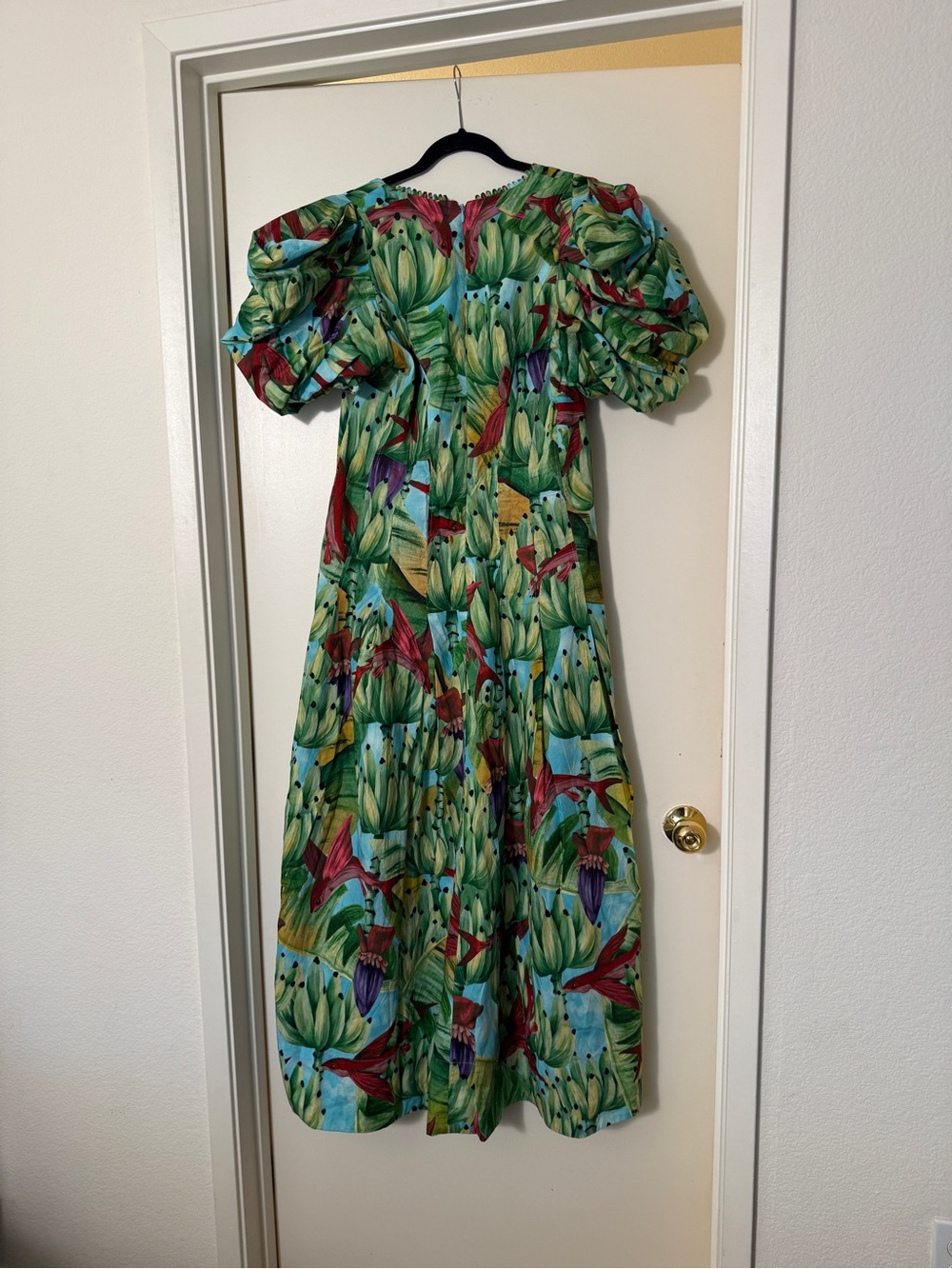 FARM Rio Blue Banana Pingo Midi Dress - Picture 5 of 5